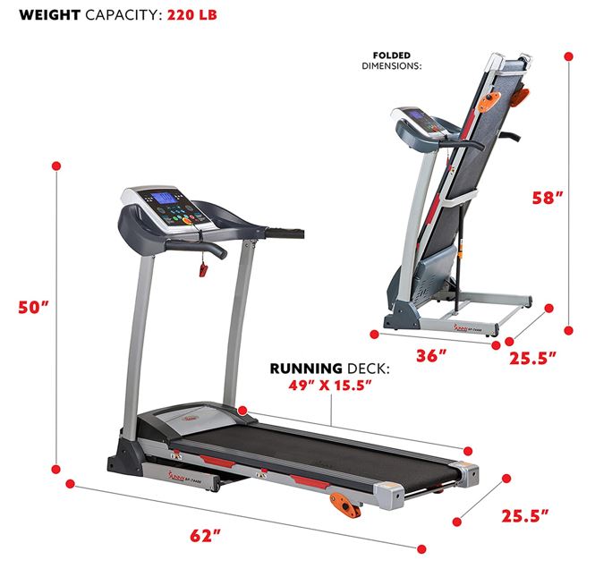 Sunny treadmill SF-T4400