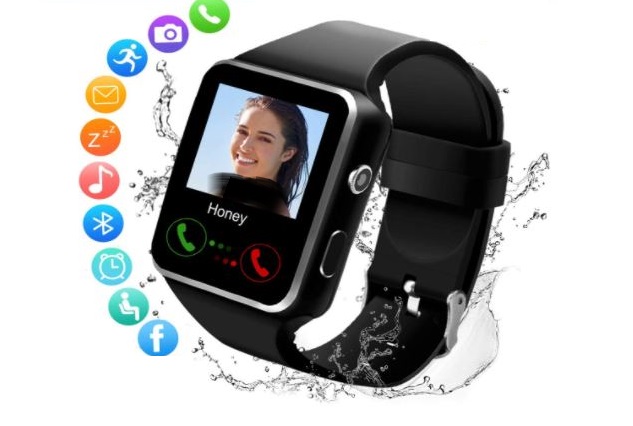 smartwatch with simcard slot and bluetooth for text