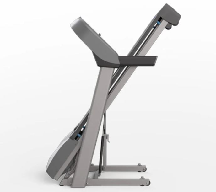 Horizon t101 treadmill upright folding position